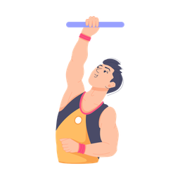 Gymnast Bar  Icon