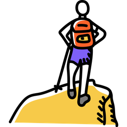 Hiking  Icon