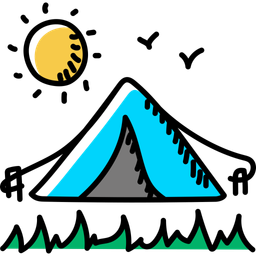 Camp  Icon