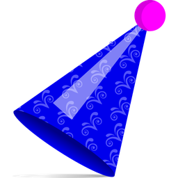 Birthday Cap  Icon