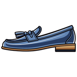 Blue tassel Loafer ClassicsShoes  Icon