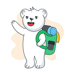 Bear Backpack  Icon