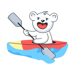 Bear Kayak  Icon