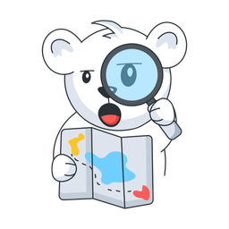 Bear Searching  Icon