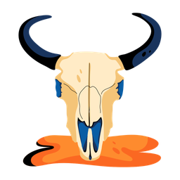 Cow Skull  Icon