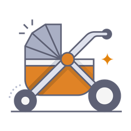 Baby Stroller  Icon