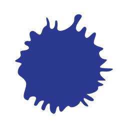 Dark blue splash  Icon