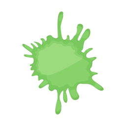 Green splash  Icon