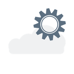 Cloud setting  Icon