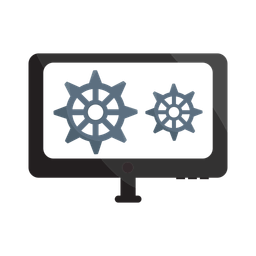 Computer setting  Icon