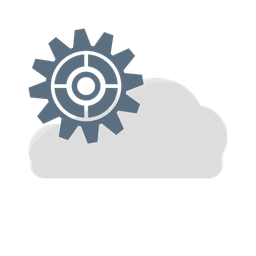 Cloud setting  Icon