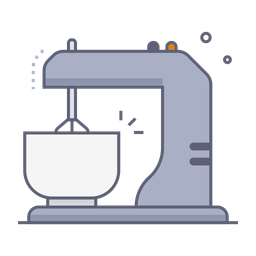 Procesador de alimentos  Icono