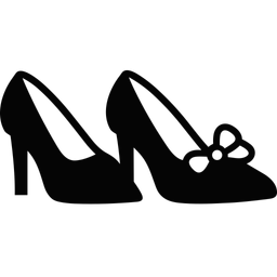 Pearl Embellished Heels  Icon