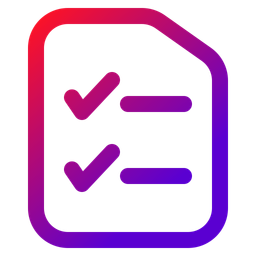 Checklist  Icon