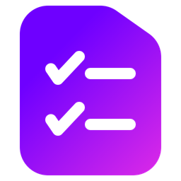 Checklist  Icon