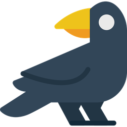 Bird Crow Animal 아이콘