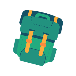 Camping bag  Icon