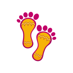 Diwali Footprints  Icon