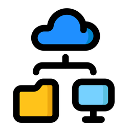 Cloud network  Symbol
