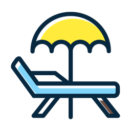 Deck Chair  Icon