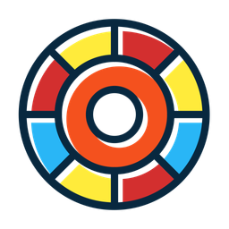 Roda de cores  Ícone