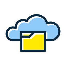 Cloud Data  Icon