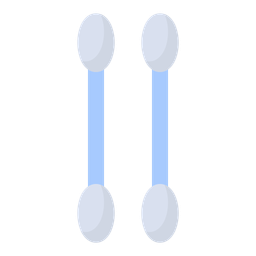 Bastoncillos de algodón  Icono