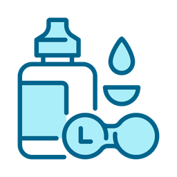 Contact lens solution  Icon