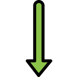 Down arrow  Icon