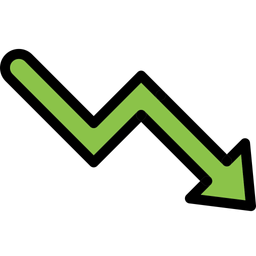 Trend down  Icon