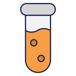 Long test tube  Icon