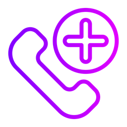 Hospital Phone  Icon