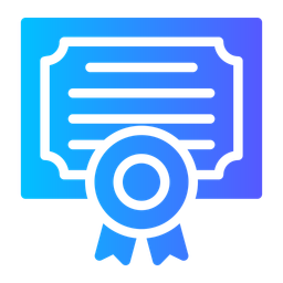 Certification  Icon