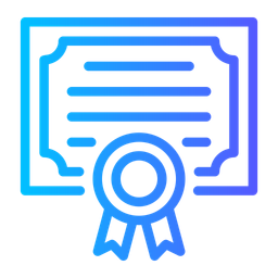 Certification  Icon