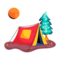 Camping Tent  Icon