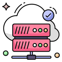 Cloud Server  Icon