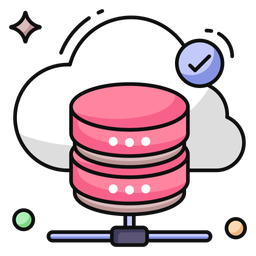 Cloud Database  Icon