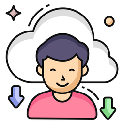 Cloud User  Icon