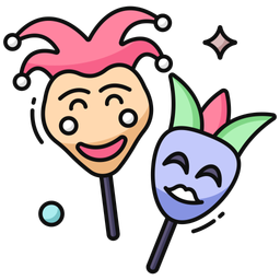 Clown on Sticks  Icon