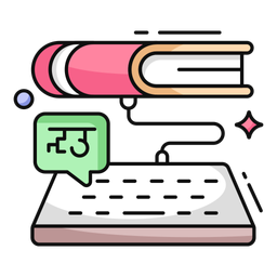 Book Typing  Icon