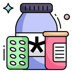 Drugs Bottle  Icon