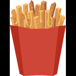 French fries  Icon