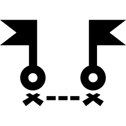 Zielentfernung  Symbol