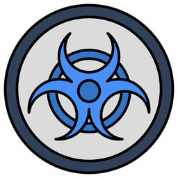 Biohazard Sign  Icon