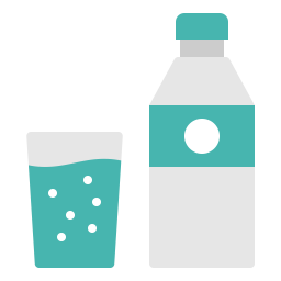 Drinking Water  Icon