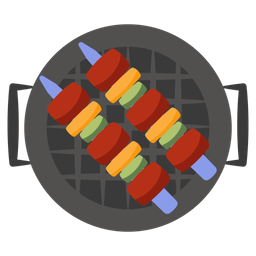 Espetos de churrasco  Ícone