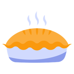 Torta de maçã  Ícone