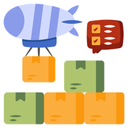 Airship Delivery  Icon