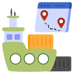 Cargo Boat  Icon