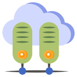 Cloud Hosting  Icon